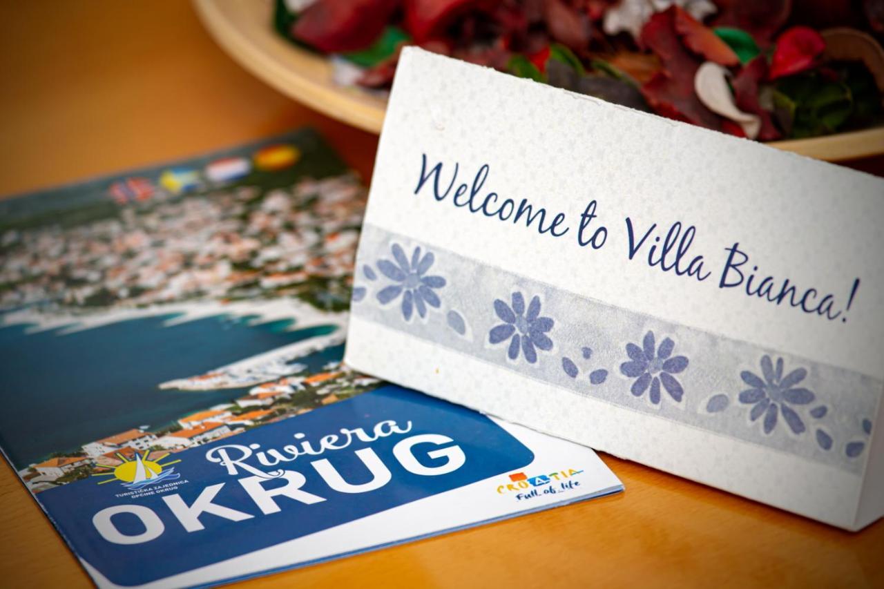 Villa Bianca Trogir Buitenkant foto